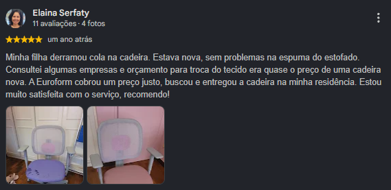 Depoimento de cliente